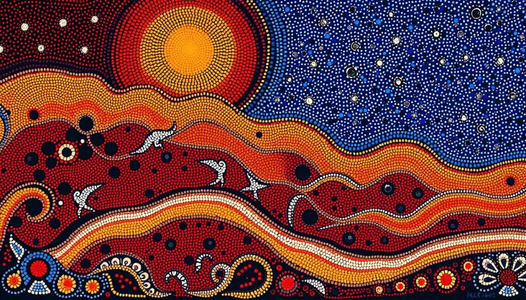 Aboriginal Dot Painting
