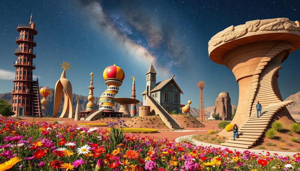 Bizarre Landmarks