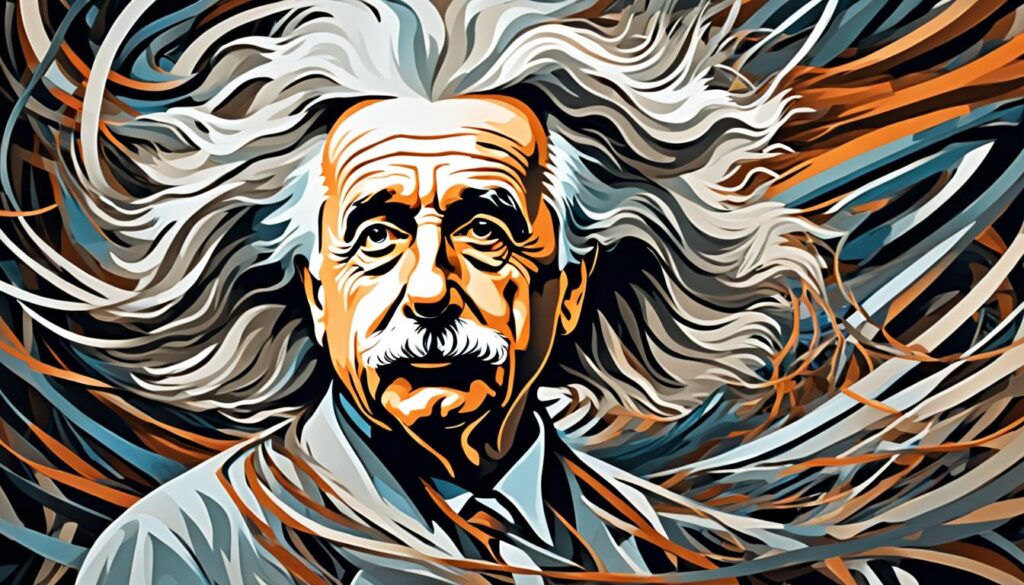 Einstein's messy hair Einstein's messy hair