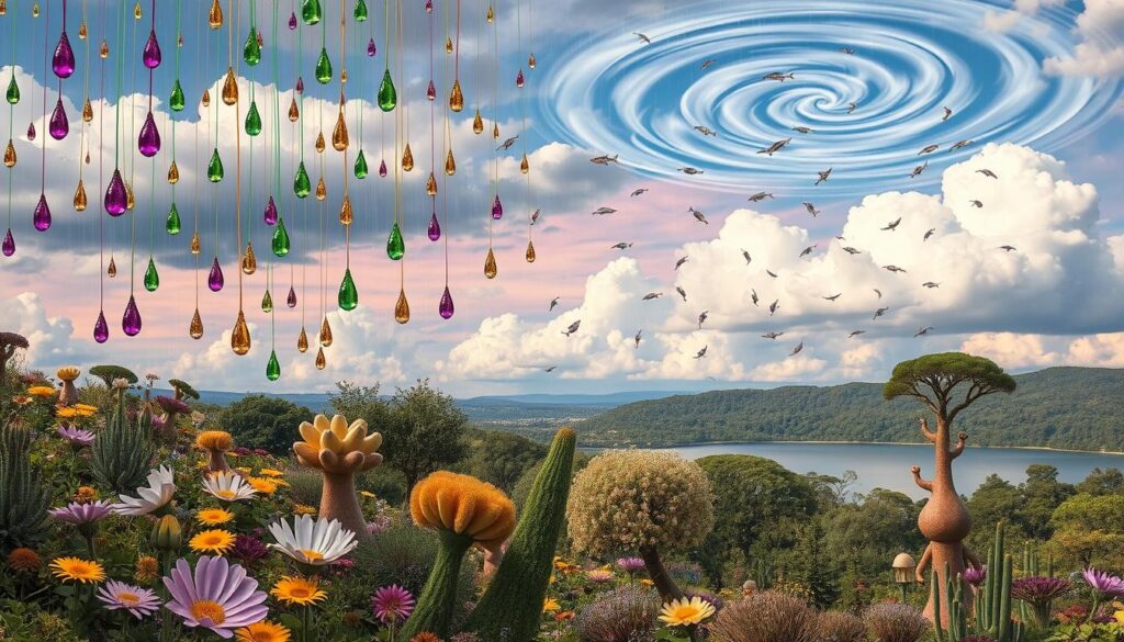 Strange precipitation types Strange precipitation types