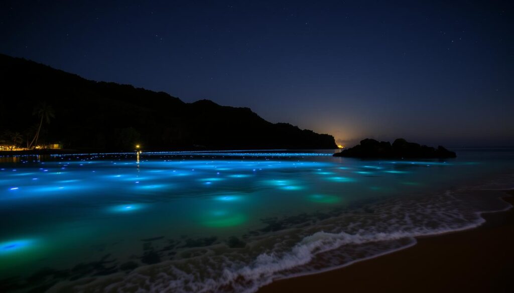 bioluminescent bay