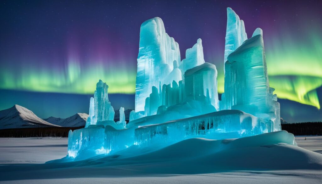 ice sculptures